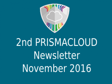 2nd PRISMACLOUD Newsletter - November 2016