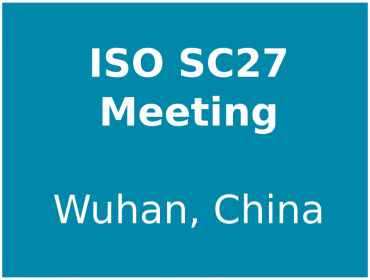 ISO SC27 meeting in Wuhan, China